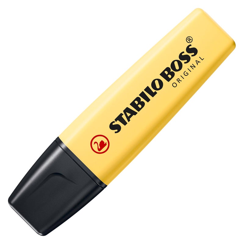STABILO Highlighter BOSS ORIGINAL Pastel - Pack of 8 - Assorted Colors, Chisel Tip, Anti-Dry Out Technology - Image 1